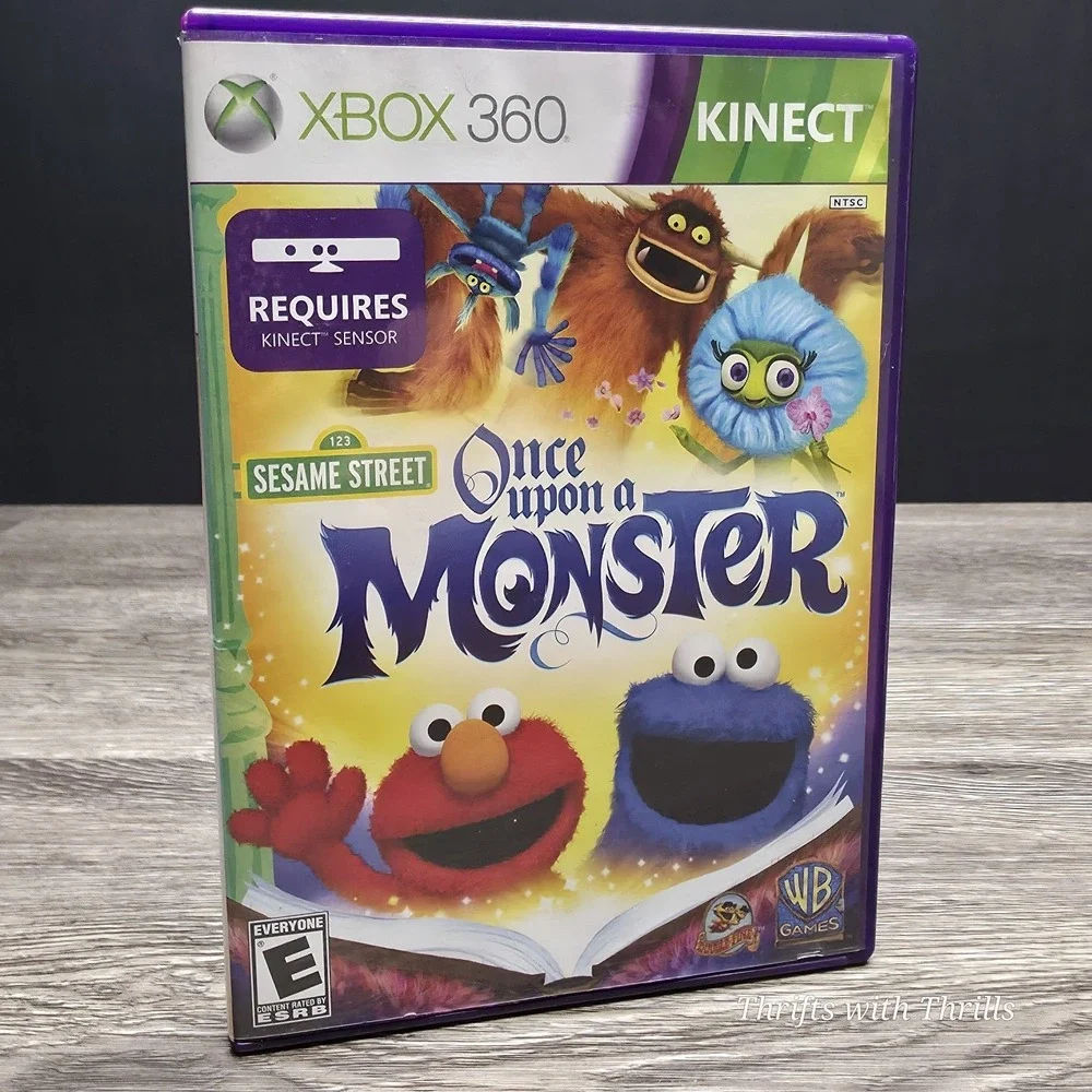 Sesame Street: Once Upon a Monster‎ (Microsoft Xbox 360, 2011)